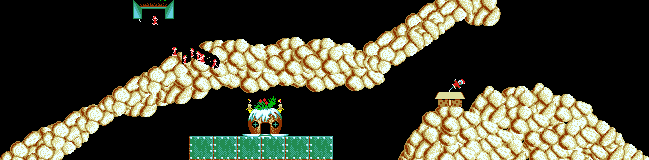Overview: Holiday Lemmings 1993, Amiga, Flurry, 5 - Christmas South of the Equator